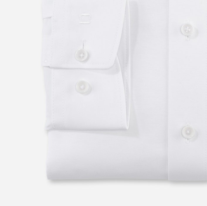 Afbeelding van 120264 00 White - Heren Overhemd Luxor 24/Seven Modern Fit - Olymp